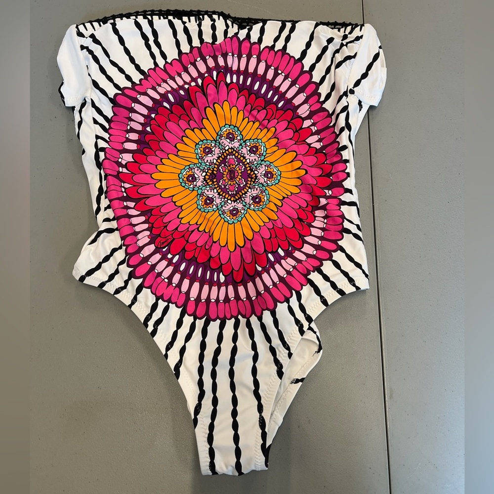 Vibrant Floral One-Piece Swimsuit